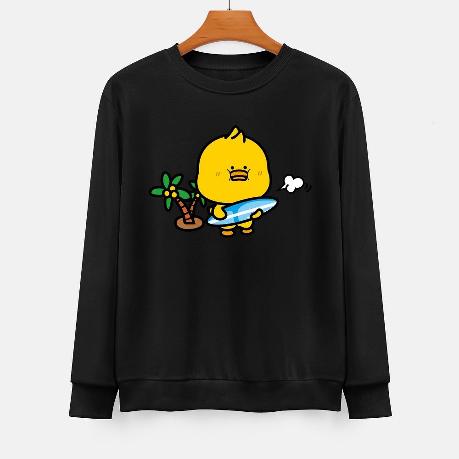 Front Patterned Long Sleeve TopEverydayWear EverydaySeries